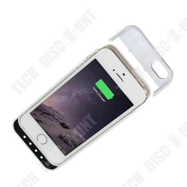 TD® 4200mah mobil ström Lämplig för iphone5/5s/5c Back clip batteri