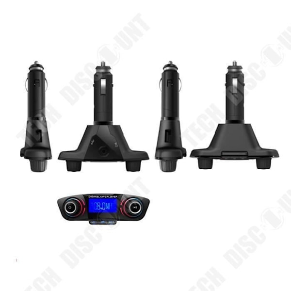TD® Auto MP3-soitin Bluetooth 4.0 FM-lähetinvastaanotin Handsfree Autokäyttöön Langaton Radioadapteri Musiikinsoitin