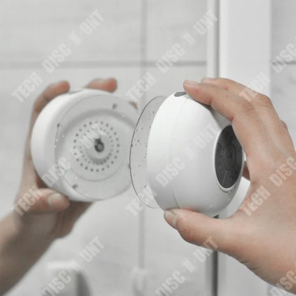 TD® Bath vattentät multifunktionshögtalare badrum mini trådlös liten volym glad högkvalitetsljud stor bluetooth mu