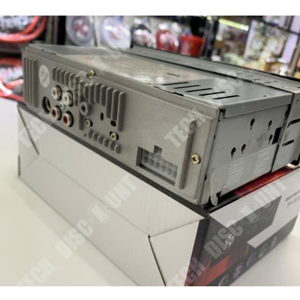 TD® Stereo Bluetooth -autosoitin, 12 V Bluetooth MP3 FM-radio, muistikortti, AUX, U-levyn universaali autoäänentoisto