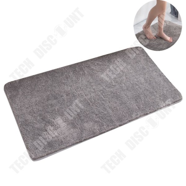 TD® Super stærk absorberende badeværtæppe, skridsikkert og vandabsorberende 50x80cm
