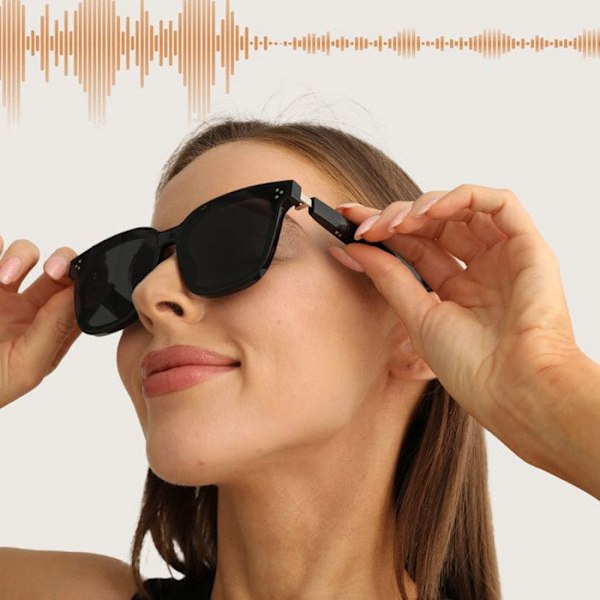 Bluetooth audio-briller - TD - Intelligente - Støjreducerende mikrofon - UV-beskyttelse - BT5.1