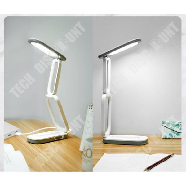 TD® USB-folde lampe til øjenbeskyttelse