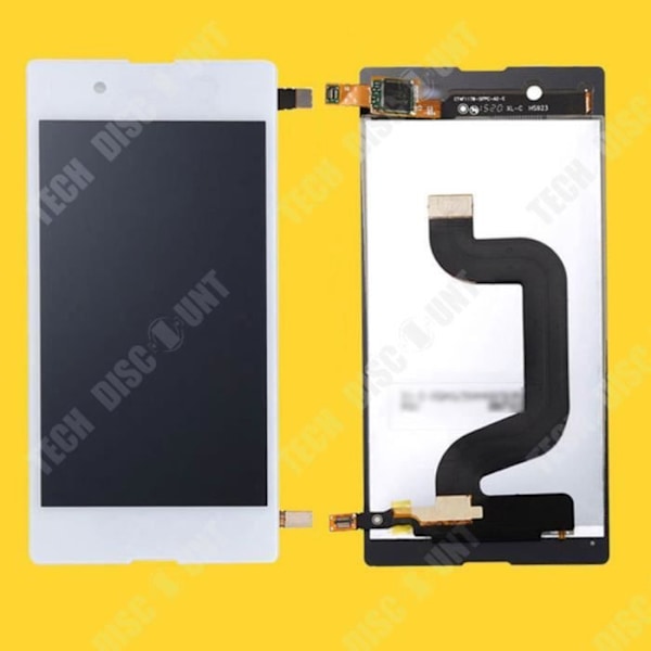 TD® Lämplig för Sony E3 mobiltelefon skärm vit LCD-skärm montering pekskärm D2203 D2206 display