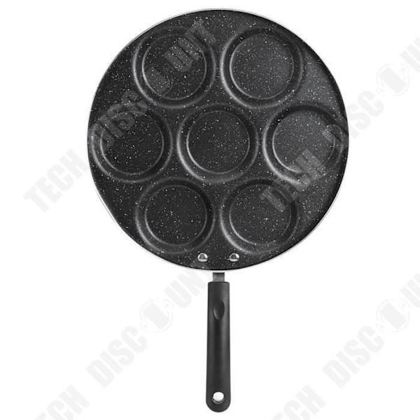 TD® 7 huls stegepande non-stick æg stege køkkenredskab
