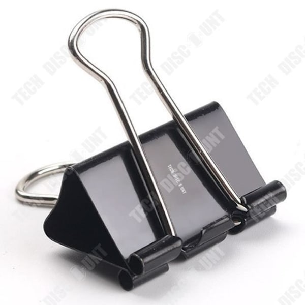 TD® 48 stk Mini Papir Klips Binder Clips i metal 25mm - Papir fastgørelsesklips