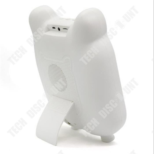 TD® Uppladdningsbar skönhetsspegelhögtalare sminkspegelbräda Bluetooth-ljudljus