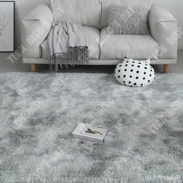 TD® Harmaa Shaggy-Matto 160 x 230cm Lämmin Huonekalu, Pehmeä Huonematto, Joulumatto