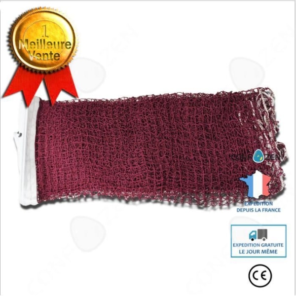 CONFO® Portable badminton net til udendørs brug med små masker, krypteret uden standard badminton net til bold.