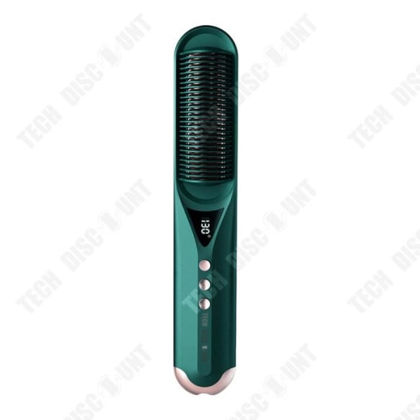 TD® Elektrisk hårutlätningsborste 7-hastighetsinställning Uträtning och lockning Smart temperaturkontroll