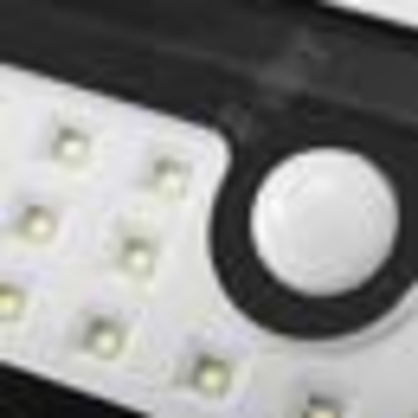 TD® Lampe LED AL-SL03 Solarlampe 44 LED - Udendørs bevægelsesfølsom vandtæt lampe IP65 Væglampe - Multifunktionel
