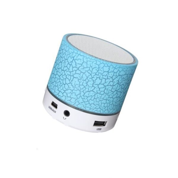 TD® Mini Färgglad Bluetooth-högtalare - Portable Light Wireless Bluetooth 2.1 Stereo Black - Jämn och tydlig ljudeffekt