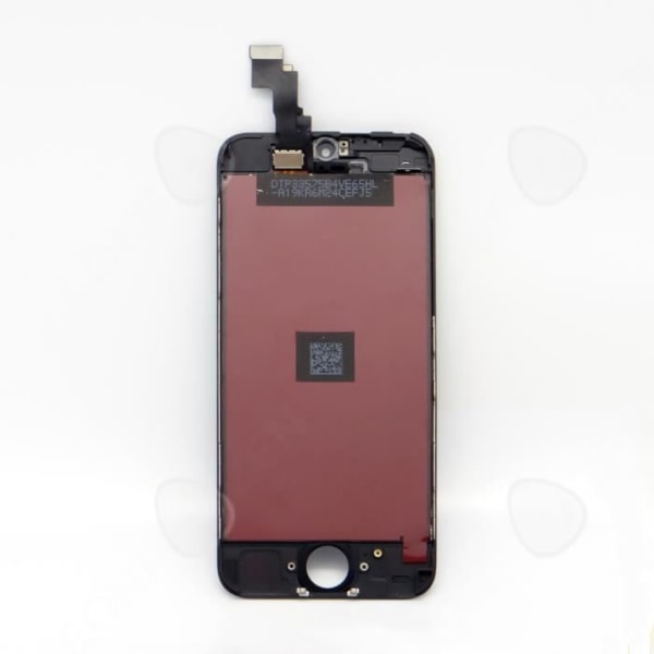 CONFO® SKÆRM TIL IPHONE 5C SORT FULD TEGNPLADE + LCD PÅ CHASSIS