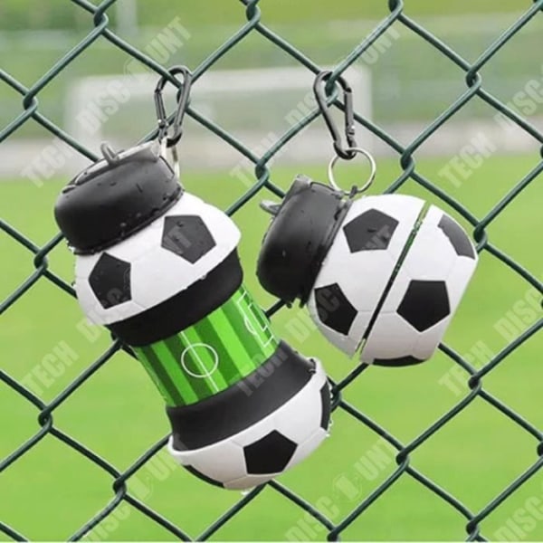 TD® Utomhussport vattenflaska hushålls silikon hopfällbar kopp kreativ student portabel anti-fall och läckagesäker vattenkopp