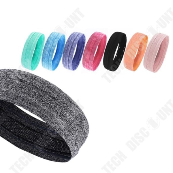 TD® Sports Pannband Yoga Fitness Absorberande Svett Löpning Sport Svettguide Vissna yogatillbehör 26