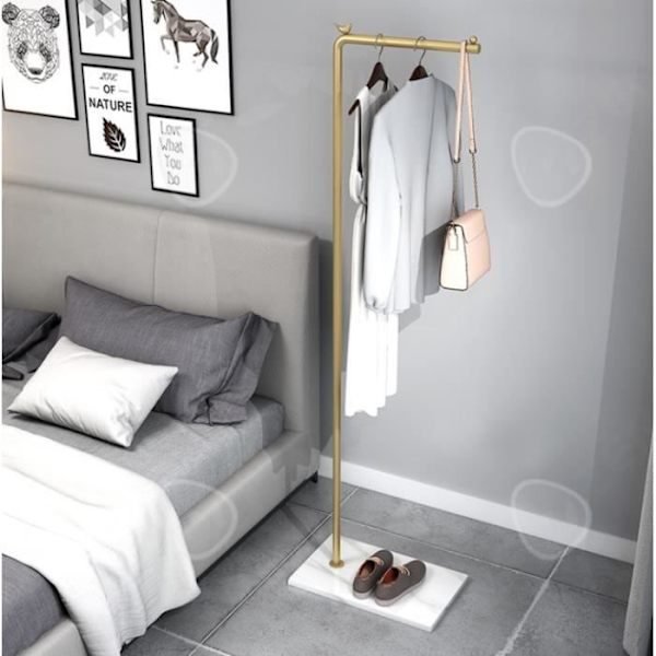 CONFO® Cintre Porte-tas hængende Moderne minimalistisk husholdning simpel bøjle Porche soveværelse Kunsthylde Hængende bøjle tøj