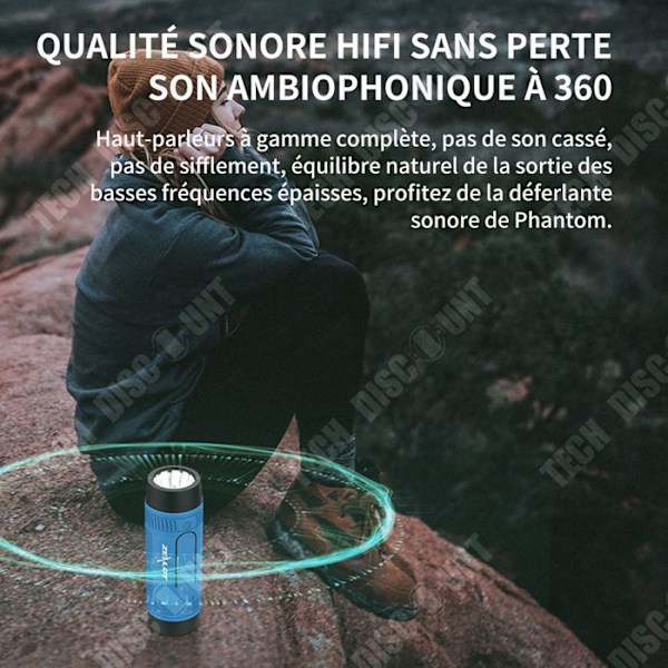 TD IPX5 vattentät högtalare Bluetooth 5.0 bluetooth högtalare Bärbar Bluetooth högtalare ansluten högtalare vattentät bluetooth högtalare