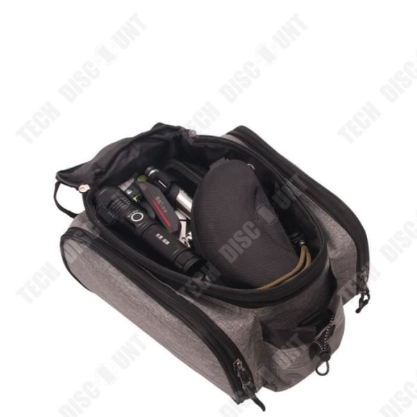 TD® cykelväska med stor kapacitet MTB vattentät väska förvaringsväska för väska baksäte ridbagageväska