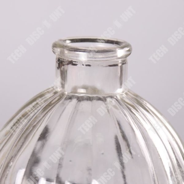 TD® Fireless Aromaterapi Glas Vas Tom Flaska Hem Vin Aromaterapi Kreativ Pumpa Cork Vase