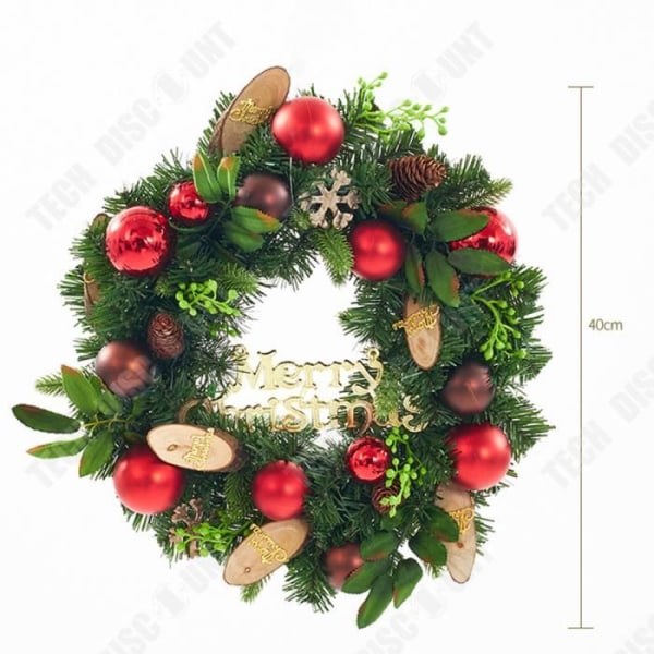 TD® Juledekoration guirlande, håndlavede simulerede julegaver, stemningsaccessories til dekoration af julefest.