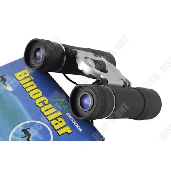 TD® Kikkert til vandreture natur panorama udsigt linser zoom kikkert teleskop gummi sort og hvid høj præcision