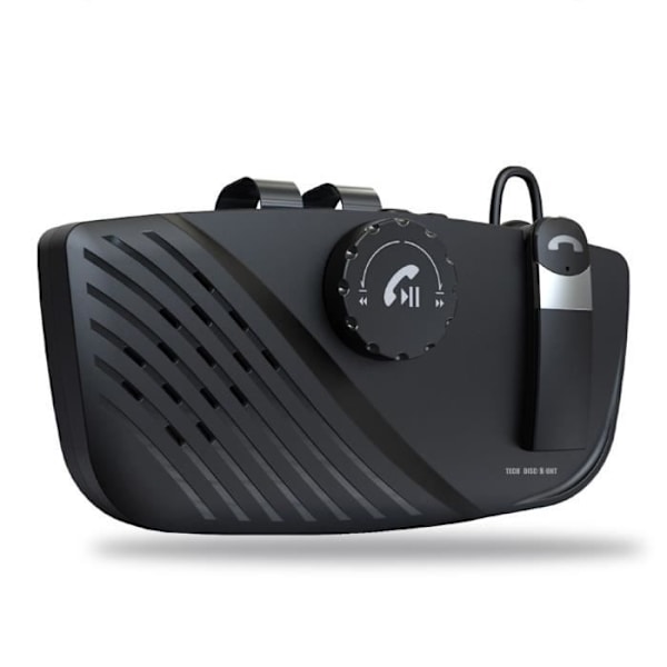 Bil solskydd trådlöst headset handsfree samtal telefonsvarare switch maskin solskydd vibrationsinduktion