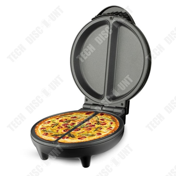 TD® Pizza Grill Extra Deep Electric Crepe Pan Panini Smörgåsmaskin Crepe Maker Non-Stick beläggning