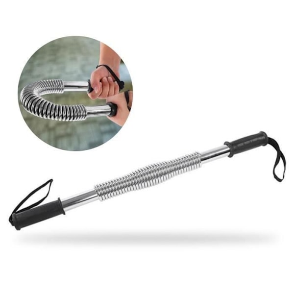 TD® Spring bar fitnessutrustning styrketräning torsion bar pull-up axlar bröstkorg 40kg power resista