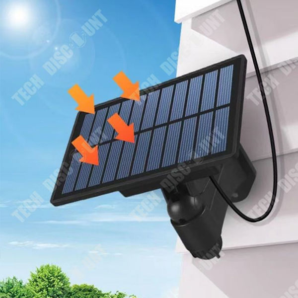 TD® Indendørs solarlamper havebordslampe campinglampe lampe med lysdetektion