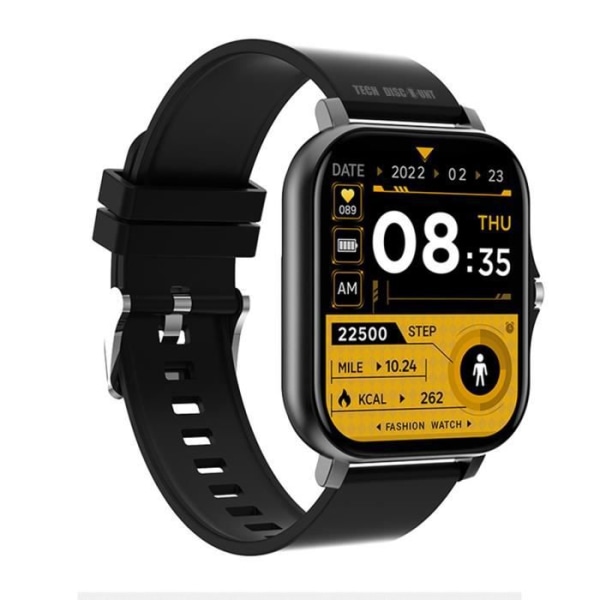 Touch Screen Smart Watch Sport Vattentät Multifunktion Kroppsdetektion Bluetooth Call Dynamic Smartwatch