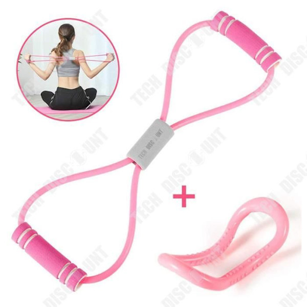 TD® Yoga Ring Puller Åtta tecken Träning Axel Pilates Cirkel Massage Fitness Stretching Ring Bröstexpanderare