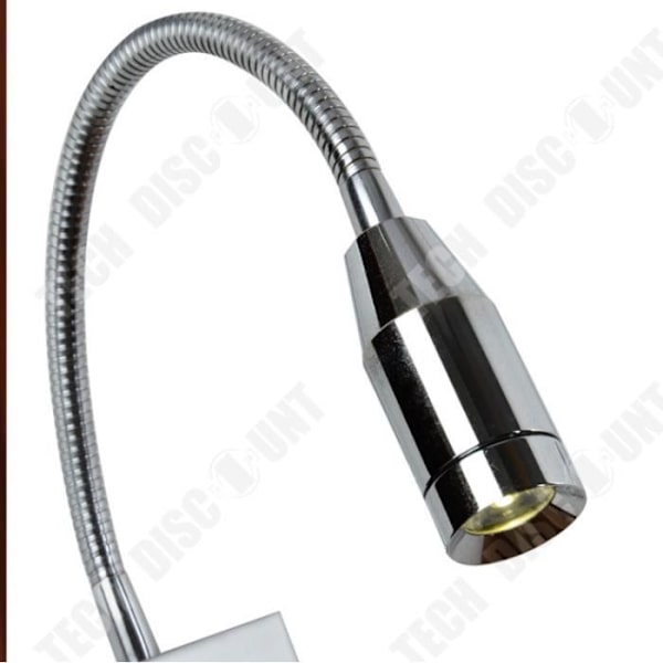 TD® PIPOFLEX vägglampa, matt vit, 4W, 3000K