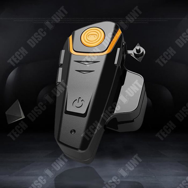 TD® Talkies-walkies Bluetooth til motorcykler 450mAh Sæt af 2 Støjdæmpende Vand- og solresistent Velegnet til motorcykler