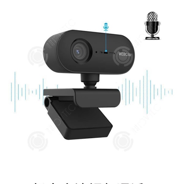 INN® Computer Camera USB Camera Live 1080P Webcam for Online Class Meetings