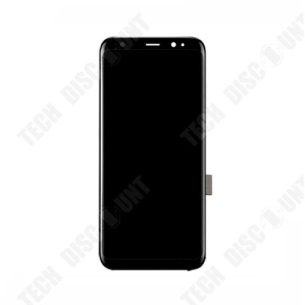 TD® Komplett LCD-pekskärm - Svart För Samsung Galaxy S8+ Plus G955 G955F + Verktygssats