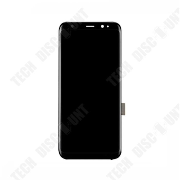 TD® Täysikokoinen kosketusnäyttö lcd - Musta Samsung Galaxy S8+ Plus G955 G955F + Työkalupaketti