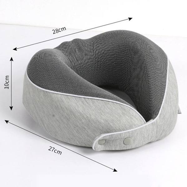 U-formad kudde TD® nackkudde memory foam U-formad kudde bekväm nackkudde