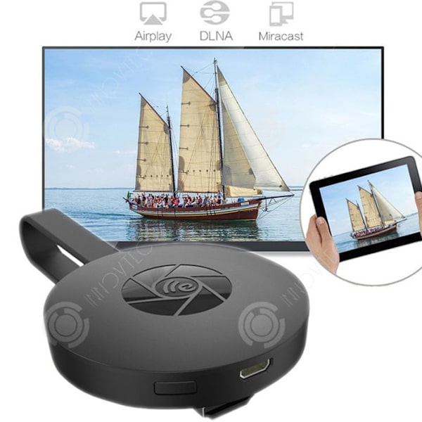 Skärmdelare - INNOVTEC - G2 - HD 4K - Wi-Fi - Android/iOS/Windows-kompatibel