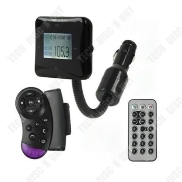 TD® Bluetooth FM-sändare Handsfree Telefon Bil MP3 Röstnavigering Bilspelare Smart snabbladdning