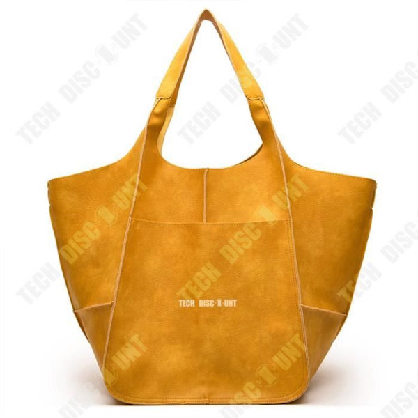 TD® Mode tote bag kvinder rygsæk ny retro enkel stor blød læder taske stor kapacitet skulder taske bærbar