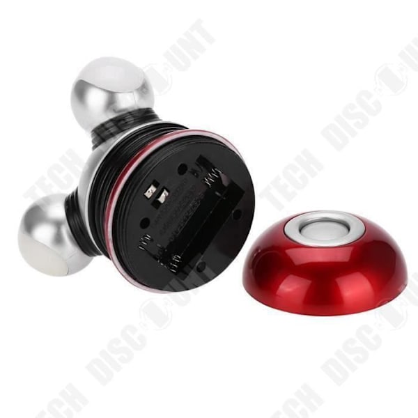 Mini Massager Multifunktion - TECHDISCOUNT - Ergonomisk - 3 Vibrationsniveauer - Støjsvag