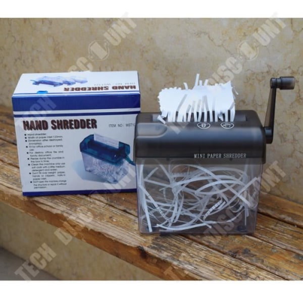 TD® Shredder/Papidokumenter Zapper/ Skærefolder/ Kontorredskab, Hjem