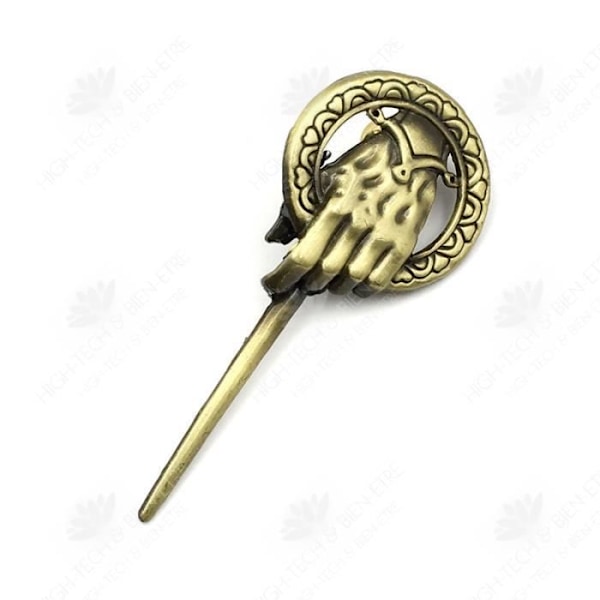 Legeringsbrosch - HÖGTEKNISK & VÄLBEFINNANDE - Klämma - Guld