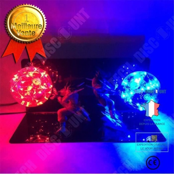 TD® tvåfärgade ljuslampor LED-lampor lyser upp leksaker Dekorativa prydnader