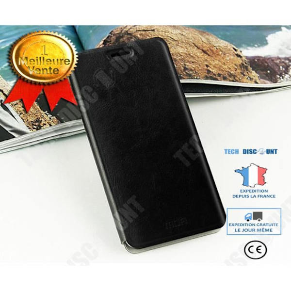 TD® Etui Portefeuille Flip PU Læder Ultra Slim Magnetisk Stødabsorberende Med Kortlommer Til Samsung Galaxy J3(2017) - Nej
