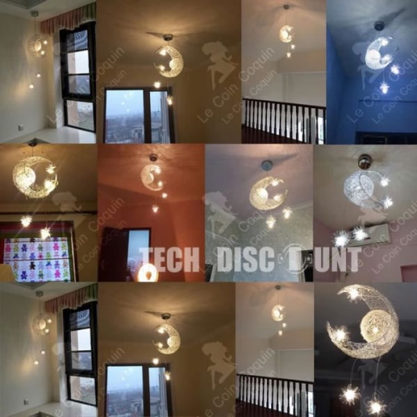 TD® Modern LED-lampa kontor sovrum vardagsrum läsmåne ljuskrona restaurang spotlights kraftfulla hängande inomhus utomhus