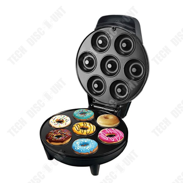 TD Donut Machine Donut Machine Hemlagad Frukost Machine Donut Machine 7 Hål Black Donut Machine