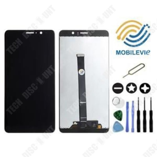 Touchscreen - TD® - MATE 9 - Hårdt glas - 5,5 tommer - 1920x1080 Svart