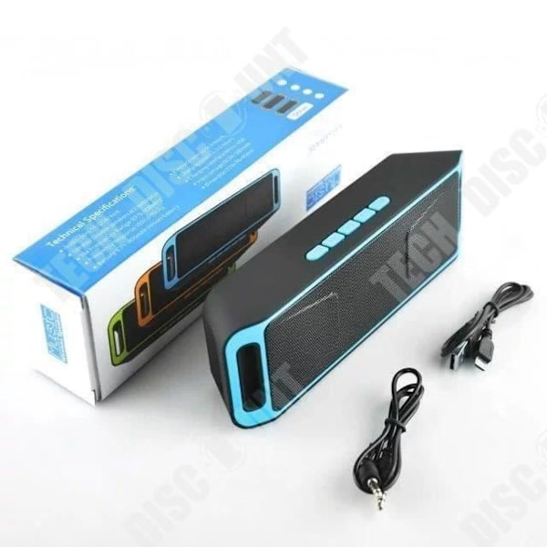 INN® Trådløs bærbar Bluetooth 4.0 TF USB FM Radio højttaler