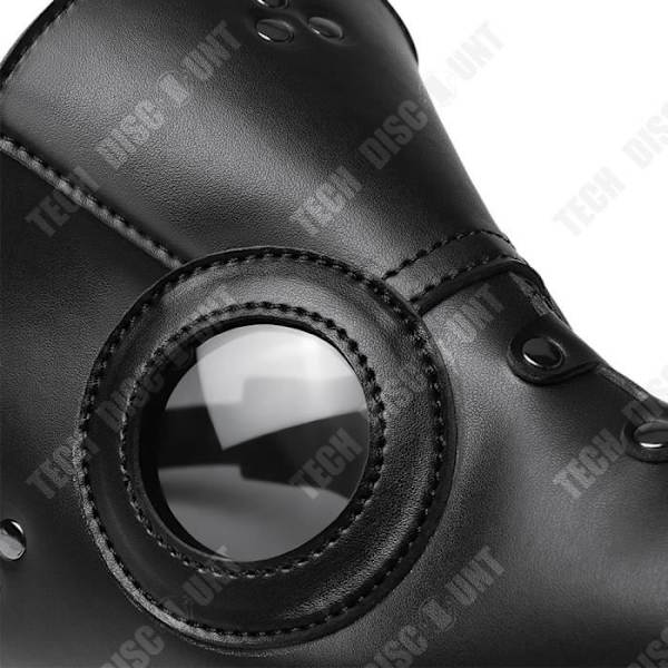 TD® Fugle-bekmaske til Halloween 30*25*25cm Dæmonisk punk stil Dekoration til Halloween-fest